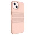 String Series iPhone 14 Plus Biologisk Nedbrydeligt Cover - Pink
