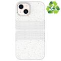 String Series iPhone 14 Plus Biologisk Nedbrydeligt Cover - Hvid
