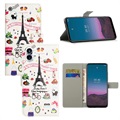 Style Series Nothing Phone (1) Cover med Kortholder - Eiffeltårnet