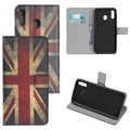 Style Series Samsung Galaxy A20e Cover med Kortholder - Union Jack