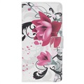 Style Series iPhone 11 Cover med Kortholder - Lotusblomst