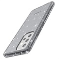 Stylish Glitter Series Samsung Galaxy A53 5G Hybrid Cover - Grå