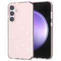 Samsung Galaxy S23 FE Stylish Glitter Series TPU Cover - Pink