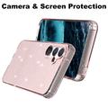 Samsung Galaxy S23 FE Stylish Glitter Series TPU Cover - Pink