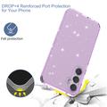 Samsung Galaxy S23 FE Stylish Glitter Series TPU Cover - Lilla