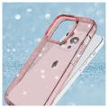 Stylish Glitter Series iPhone 14 Pro Max TPU Cover - Pink