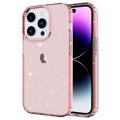Stylish Glitter Series iPhone 14 Pro TPU Cover - Pink