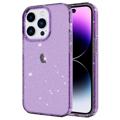 Stylish Glitter Series iPhone 14 Pro TPU Cover - Lilla
