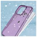 Stylish Glitter Series iPhone 14 Pro TPU Cover - Lilla