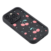 iPhone 12 Pro Stilfuldt stødsikkert TPU cover med forhøjede kanter