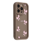 iPhone 12 Pro Stilfuldt stødsikkert TPU cover med forhøjede kanter