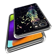 iPhone 15 Stilfuld Ultra-Slim TPU Cover - Fjer