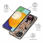 iPhone 15 Stilfuld Ultra-Slim TPU Cover - Leopard