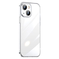 Sulada Crystal Steel iPhone 14 Plus Hybrid Cover - Gennemsigtig