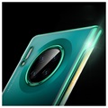 Sulada Plating Frameless Huawei Mate 30 Cover - Grøn / Gennemsigtig