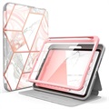 Supcase Cosmo iPad Mini (2021) Folio Cover - Pink Marmor