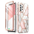 Supcase Cosmo Samsung Galaxy A53 5G Hybrid Cover - Pink Marmor