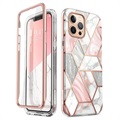Supcase Cosmo iPhone 12/12 Pro Hybrid Cover - Marmor