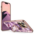 Supcase i-Blason Cosmo Snap iPhone 13 Pro Max Cover - Lilla Marmor