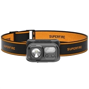 SuperFire HL23-A 220lm pandelampe - bevægelsessensor, 9 lysindstillinger
