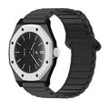 Swatch Royal Pop med magnetisk silikonerem og ottekantet urkasse - sort