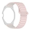 Swatch Royal Pop med magnetisk silikonerem og ottekantet urkasse - Lyserødt stjernelys / Hvid