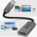 Syntech Mark10 USB-C til HDMI-adapter - 4K ved 30Hz - Grå