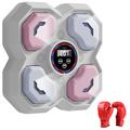 T-9612 Smart musikboksemaskine til børn med 9 hastigheder og handsker - hvid