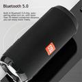 T&G TG621 bærbar TWS Bluetooth-højttaler TF-kort FM udendørs vandtæt trådløs subwoofer (CE-certificeret) - sort
