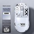 T-WOLF G580 Office Wired Mouse Anti-Slip Sticker - Hvid