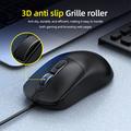 T-WOLF G580 Office Wired Mouse Anti-Slip Sticker - Hvid