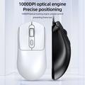 T-WOLF G580 Office Wired Mouse Anti-Slip Sticker - Hvid