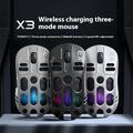 T-WOLF X3 Tri-Mode Gaming mus til eSport - Sølv
