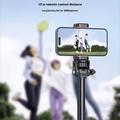 T01 Bærbart stativ og selfiestang - 1.8m - Sort