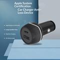 T05 USB-A/USB-C-billader med sporingsfunktion mod tab til Android