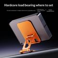 T2 Max foldbar telefon-/tabletstativ i aluminium - orange