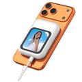 T7 USB-C-kablet magnetisk selfie-skærmspejl med fyldlys