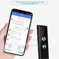 T8+ Bluetooth 40 sprog tale øjeblikkelig oversætter til rejser, læring - sort