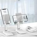 T9-2 Teleskopisk Universal Bordholder til Smartphone & Tablet - hvid