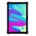 TCL Tab 10L/10 HD 4G silikoneetui med kickstand - sort