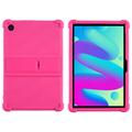 TCL Tab 10L/10 HD 4G silikoneetui med kickstand - hot pink