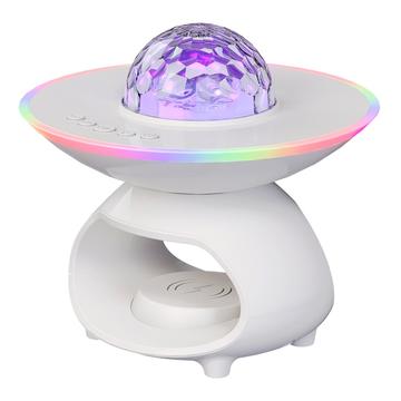 TCSP-001-C 4-i-1 stjerneprojektorlampe med fjernbetjening - hvid