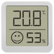 TFA Digital Thermo-Hygrometer m. Comfort Zone Display - 4 stk. - Hvid