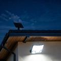 TG-TY19502 Væglampe med 144 LED-pærer og bevægelsessensor samt solcellepanel til haven og terrassen