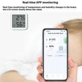 TH05 Smart Bluetooth-termometer og -hygrometer - temperatur- og fugtighedssensor med LCD-display