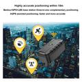 TKSTAR TK918 magnetisk GPS-tracker - IP67 vandtæt - sort