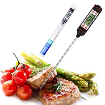 TP101 Digitalt madtermometer med lang sonde Elektronisk digitalt termometer til temperaturmåling på grillen