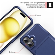 iPhone 17 TPU Cover med Kortholder