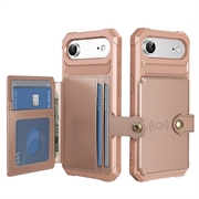 iPhone Air TPU Cover med Kortholder - Pink