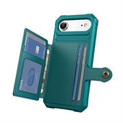 iPhone Air TPU Cover med Kortholder - Turkis